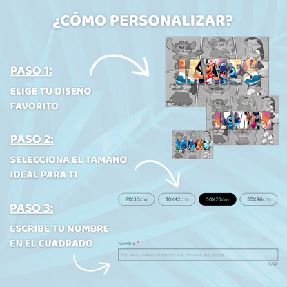 Cuadro Personalizado Ohanna